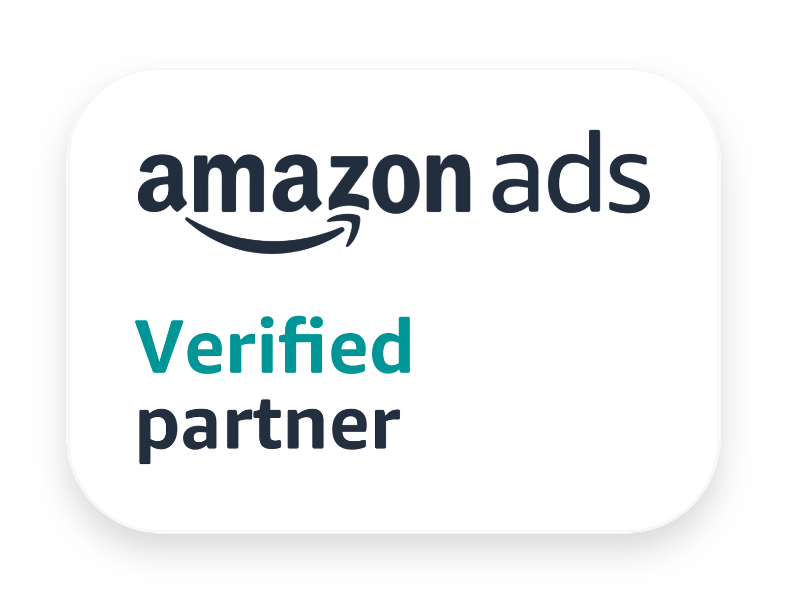 amazon verified partner badge